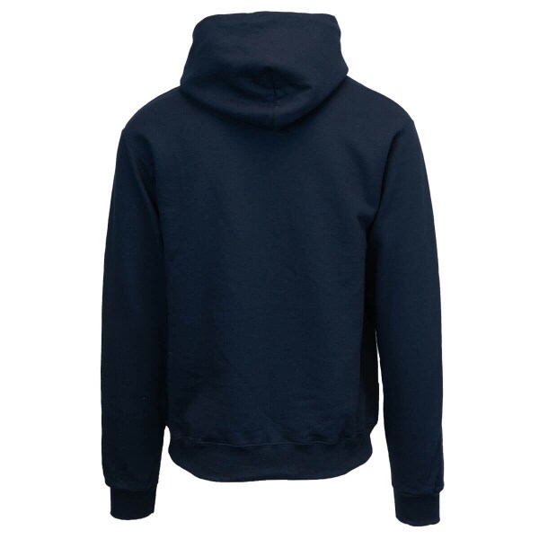 Utah State Aggies U-State Navy Hoodie Fleece-Lined Champion